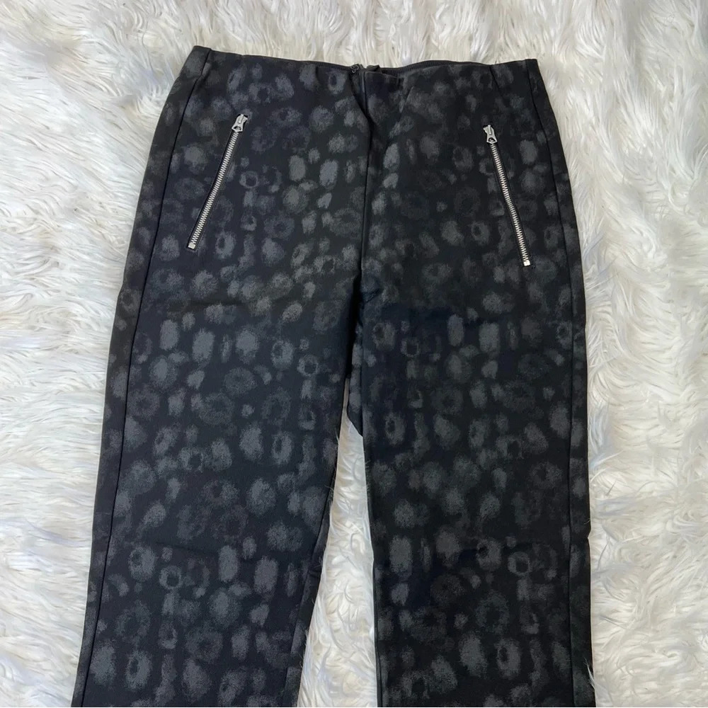 Rag & Bone Simone Leopard Print Zip Pocket Pants … - image 4